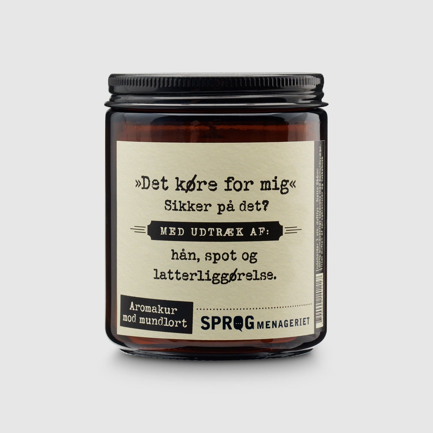"Det køre for mig."