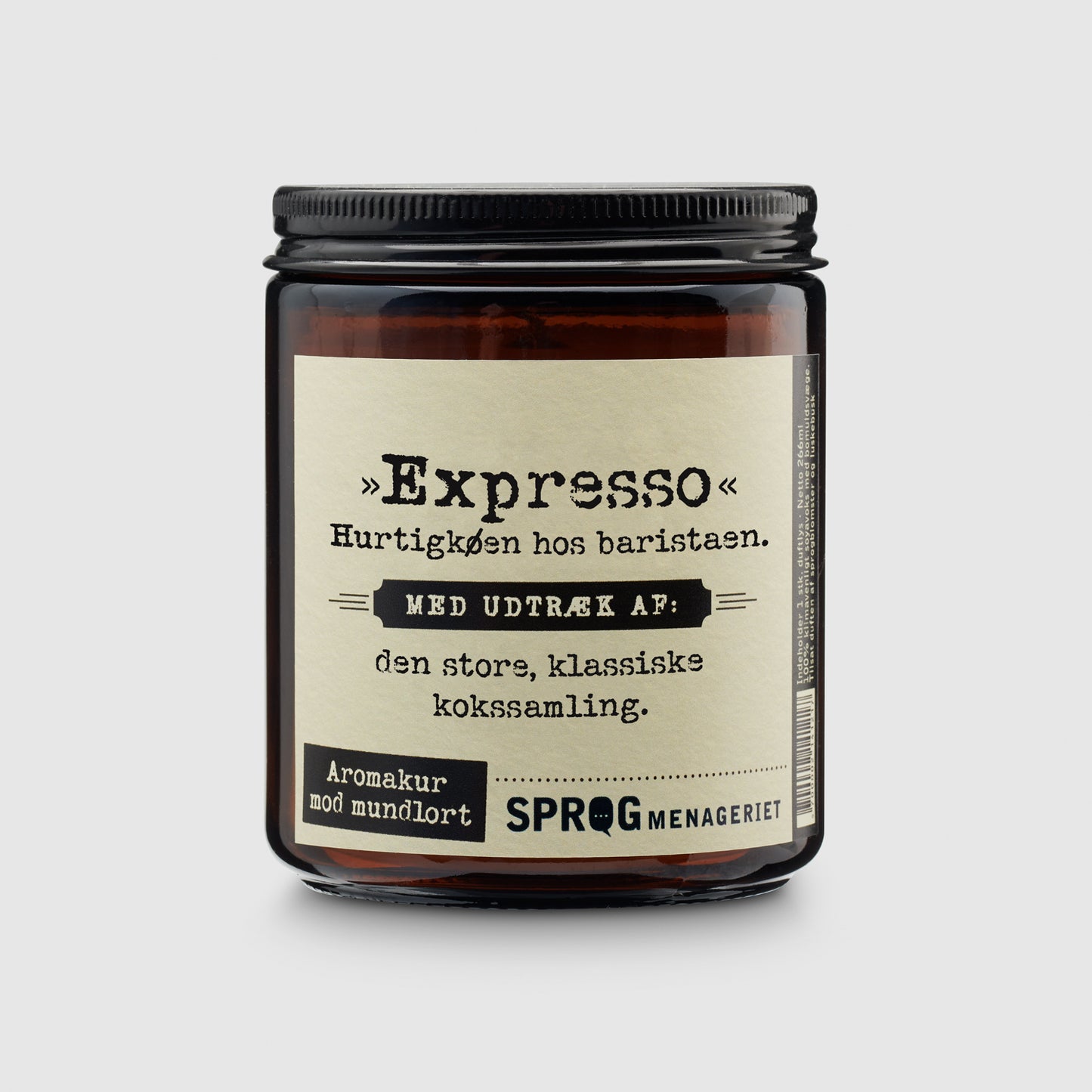 "Expresso."