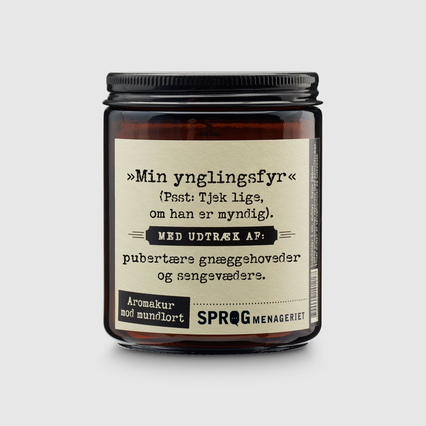 "Min ynglingsfyr."