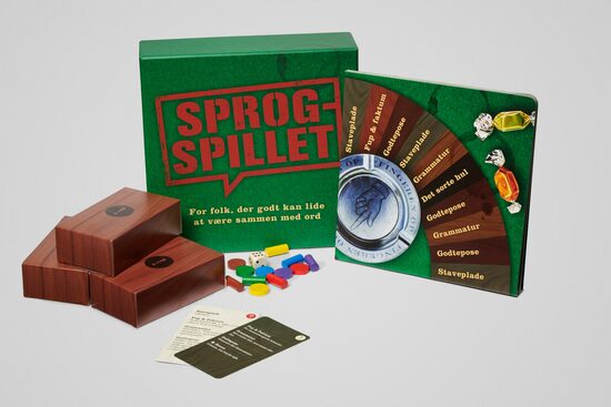 Sprogspillet – desværre  udsolgt, men det er der råd for.